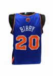 Mike Bibby  Jersey - NY Knicks 2011-2012 Season Game Worn #20 Blue Uniform (12-28-2011 vs. Golden State) (MSG Steiner COA)